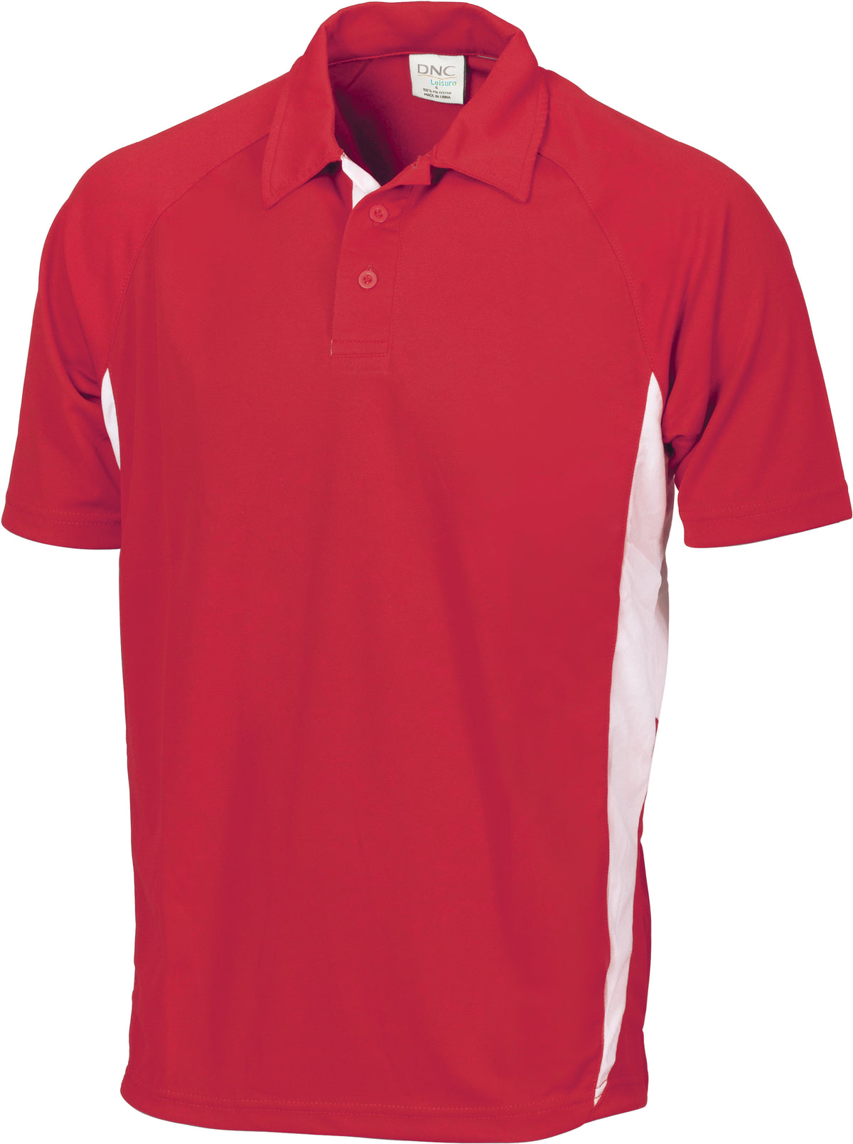 Adult Cool-Breathe Contrast Polo — DNC Workwear colour image