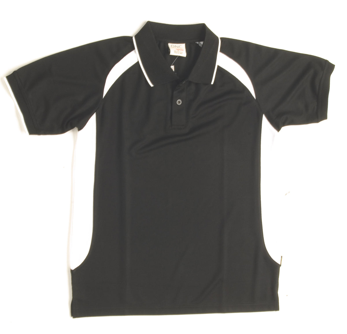 Kids Air Flow Contrast Raglan Mesh Polo — DNC Workwear colour image