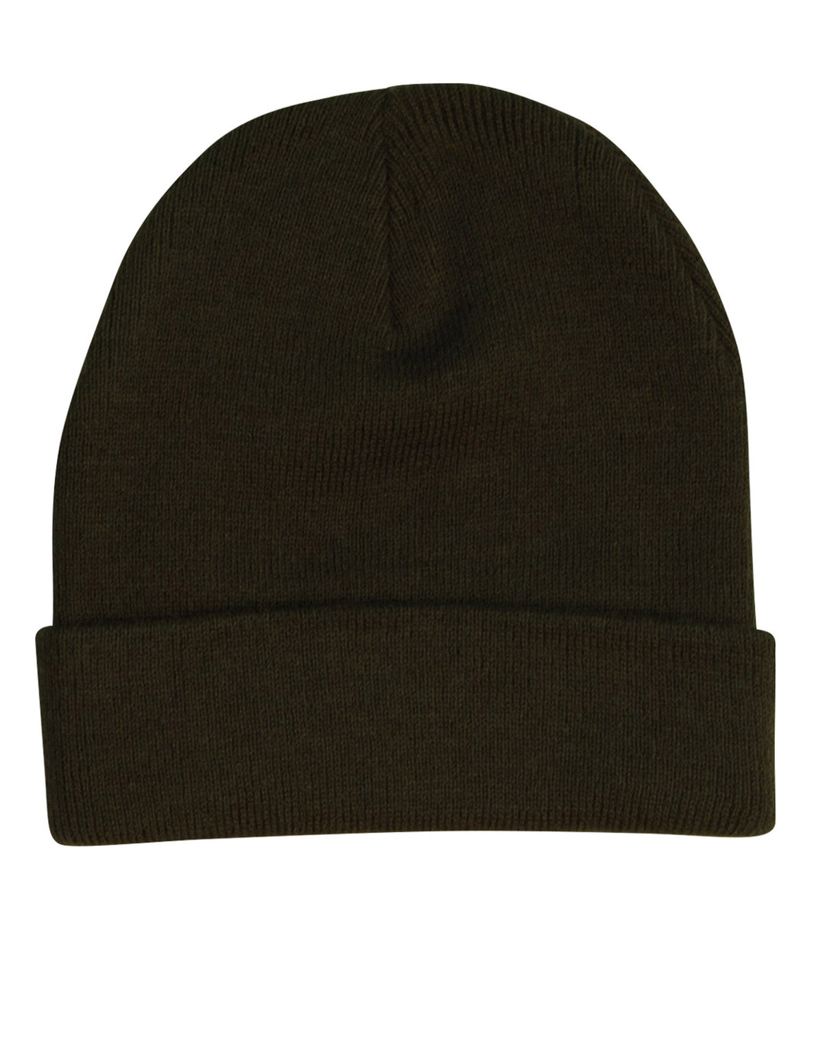 CH28 Roll Up Acrylic Beanie - Charcoal
