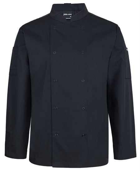 JB's L/S Snap Button Chefs Jacket