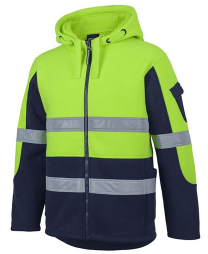 JB's Hi Vis D+N 450g Full Zip Shepherd Hoodie