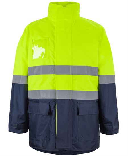 JB's Hi Vis (D+N) Long Line Jacket