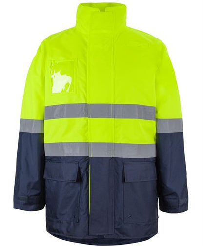 JB's Hi Vis (D+N) Long Line Jacket