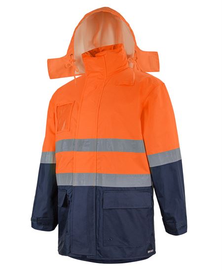 JB's Hi Vis (D+N) Long Line Jacket