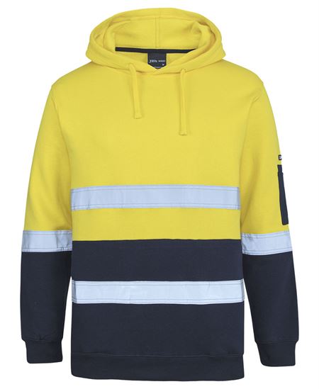 JB's Hi Vis (D+N) 310 Cotton Pull Over Hoodie