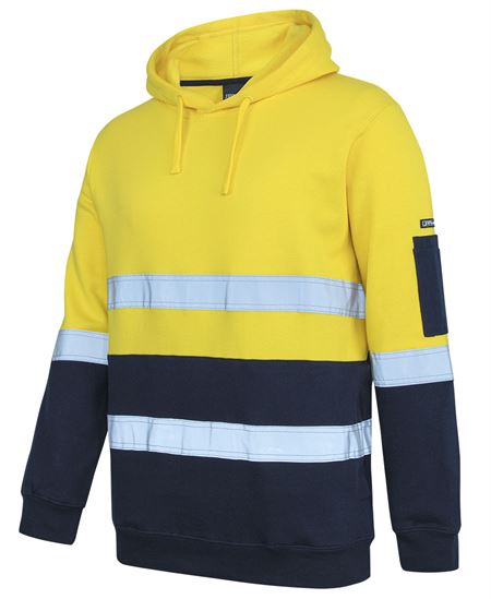 JB's Hi Vis (D+N) 310 Cotton Pull Over Hoodie