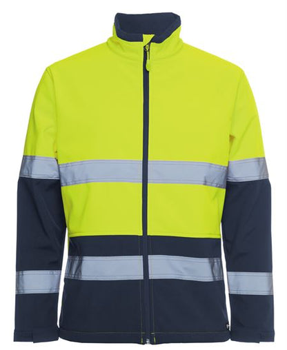JB's Hi Vis (D+N) Three Layer Softshell Jacket