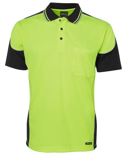 JB's Hi Vis Contrast Piping Polo