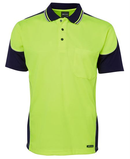 JB's Hi Vis Contrast Piping Polo