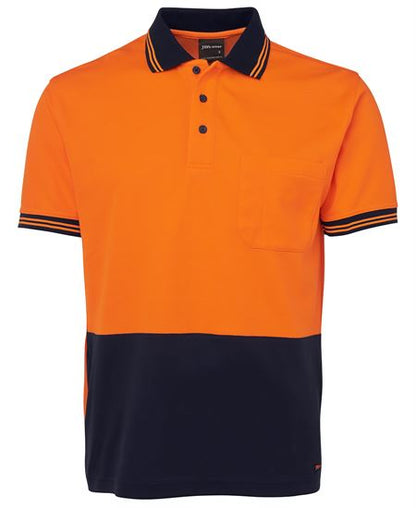 JB's Hi Vis S/S Cotton Back Polo
