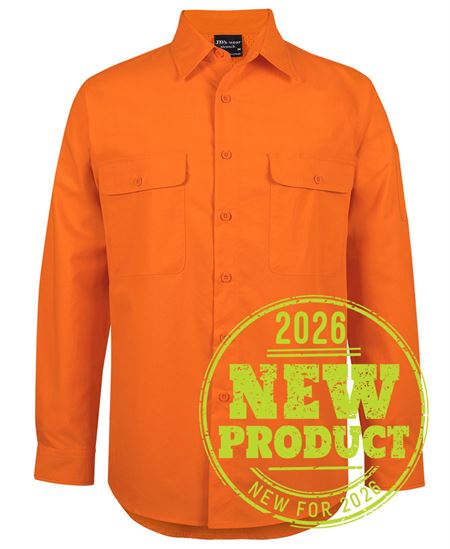 JB's Hi VIs Class F Ripstop L/S Work Shirt