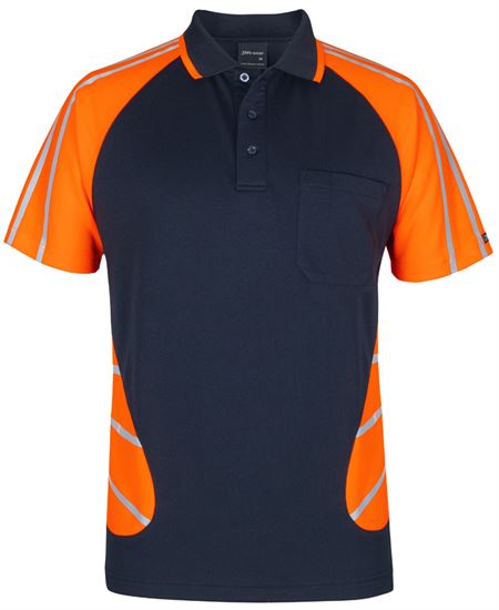 JB's Street Spider Polo with Reflective Stripes