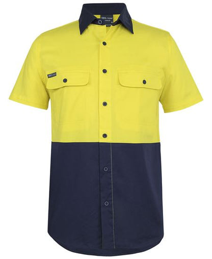 JB's Hi Vis S/S Stretch Work Shirt