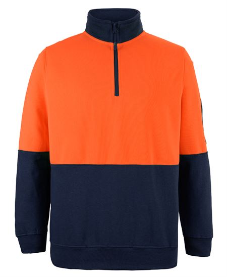 JB's Hi Vis 1/2 Zip Fleecy
