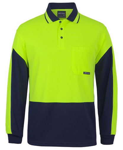 JB's Hi Vis L/S Gap Polo