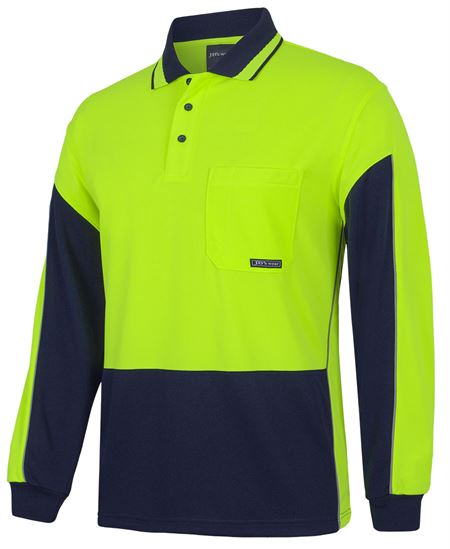 JB's Hi Vis L/S Gap Polo