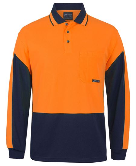 JB's Hi Vis L/S Gap Polo