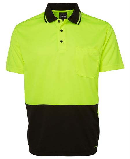 JB's Adults and Kids Hi Vis Non Cuff Traditional Polo