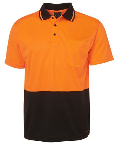 JB's Adults and Kids Hi Vis Non Cuff Traditional Polo