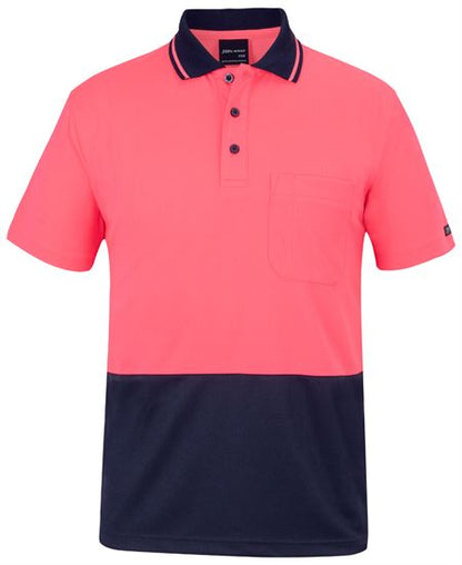 JB's Adults and Kids Hi Vis Non Cuff Traditional Polo