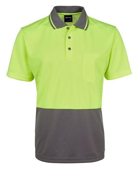 JB's Adults and Kids Hi Vis Non Cuff Traditional Polo