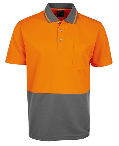JB's Adults and Kids Hi Vis Non Cuff Traditional Polo