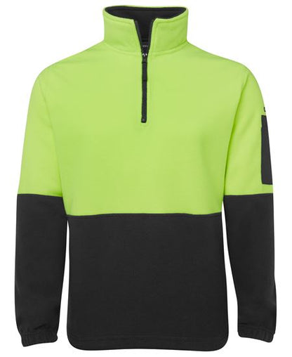 JB's Hi Vis 1/2 Zip Polar Fleece