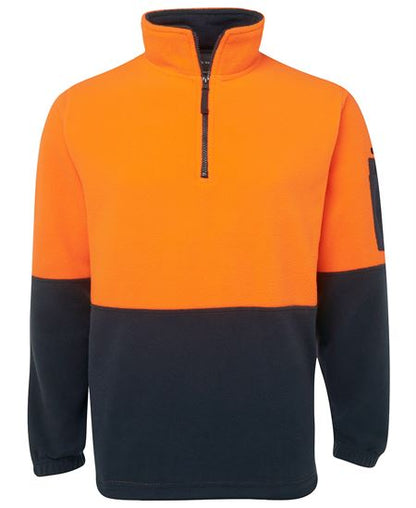 JB's Hi Vis 1/2 Zip Polar Fleece