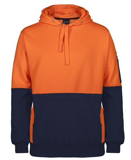 JB's Hi Vis 330G Pull Over Hoodie