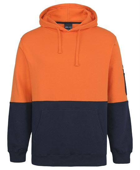 JB's Hi Vis 310 Cotton Pull Over Hoodie