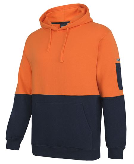 JB's Hi Vis 310 Cotton Pull Over Hoodie