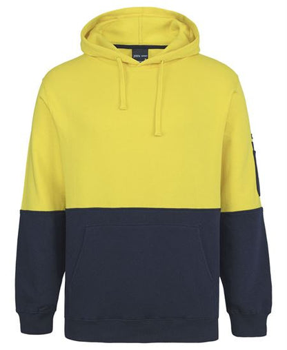 JB's Hi Vis 310 Cotton Pull Over Hoodie