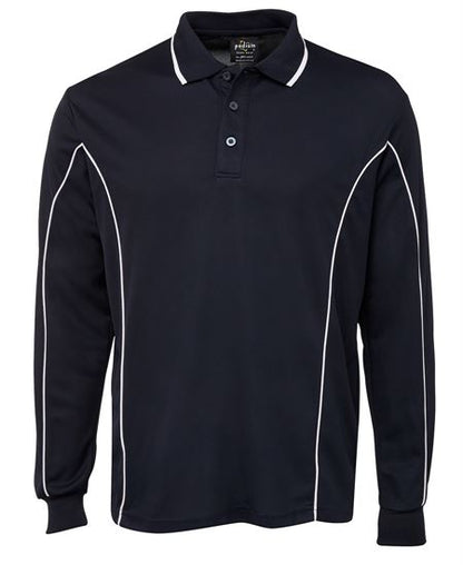 Podium L/S Piping Polo