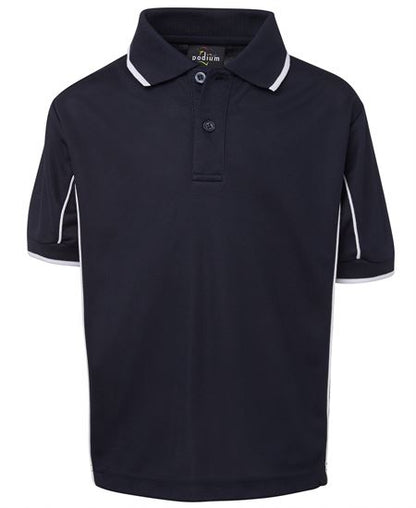 Podium Kids S/S Piping Polo