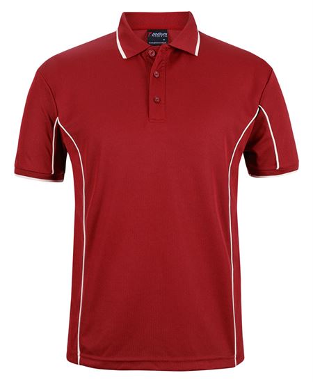 Podium S/S Piping Polo