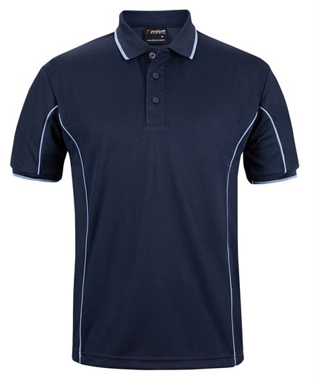 Podium S/S Piping Polo