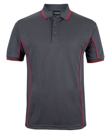 Podium S/S Piping Polo