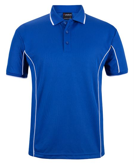 Podium S/S Piping Polo