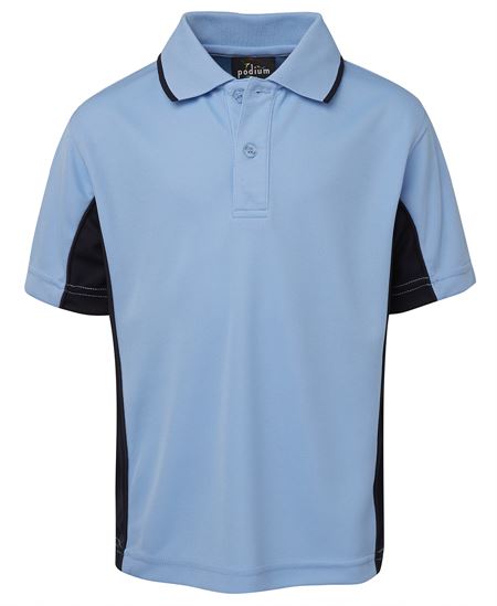 Podium Kids Contrast Polo