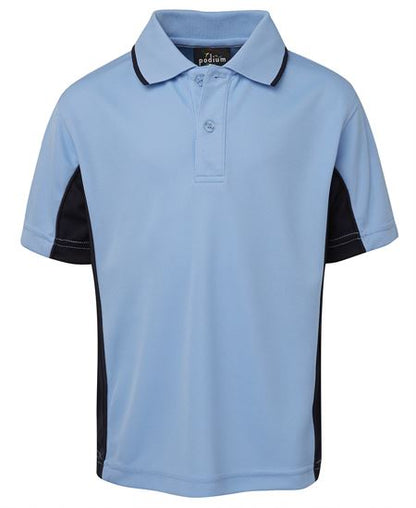 Podium Kids Contrast Polo