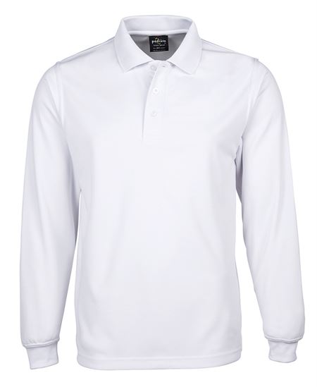 Podium Long Sleeve Poly Polo
