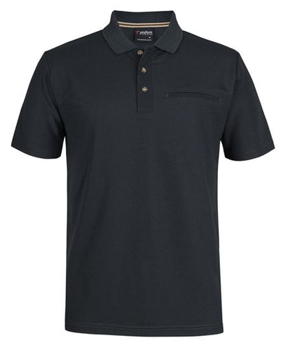 Podium S/S Recycled Polyester Pocket Polo