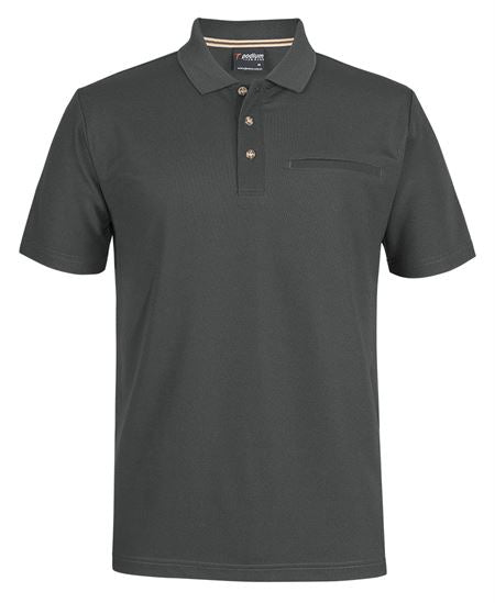Podium S/S Recycled Polyester Pocket Polo