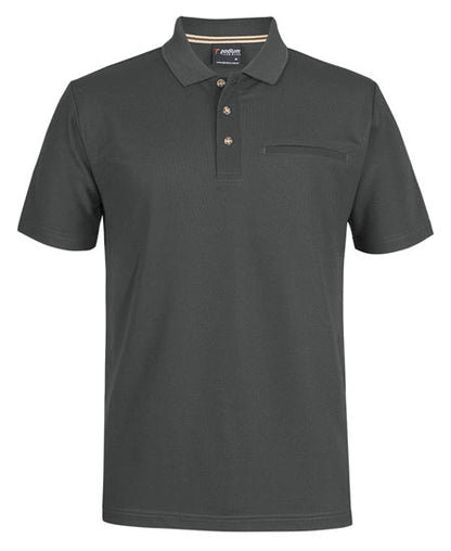 Podium S/S Recycled Polyester Pocket Polo