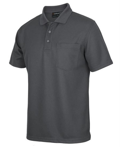 Podium Waffle Pocket Polo