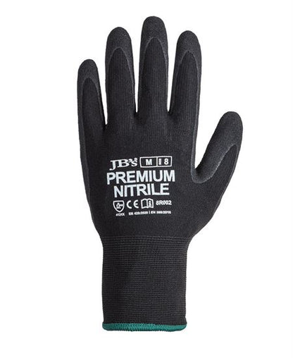 JB's Premium Black Nitrile Breathable Glove (12 pack)