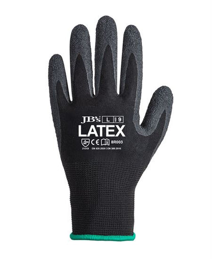 JB's Black Latex Glove (12 pack)