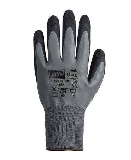 JB's Waterproof Double Latex Coated Glove (5 pack)