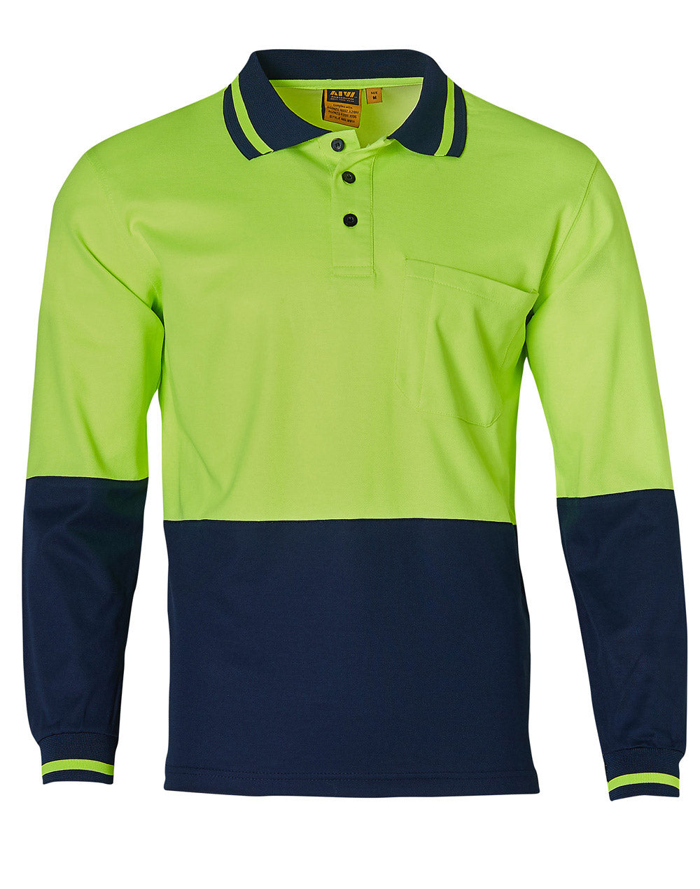 SW11 Fluoro Yellow / Navy