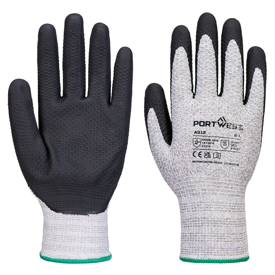 A312 Grip 13 Nitrile Diamond Knit Glove (Pk12)